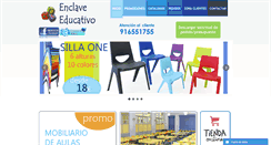 Desktop Screenshot of enclaveeducativo.es